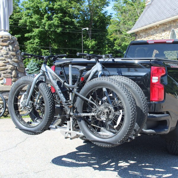 Bike rack for fat tire bikes (2 hitch) Futura GP